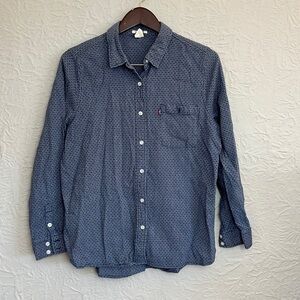 Levi’s Woven Cotton Button Down Shirt